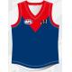 Sleeveless Aussie Rules Football Jerseys , 300gsm Afl Team Shirts