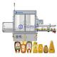 Fully Automatic Plastic Irregular Container Bottle Sealing Machine For Food Chemical Industries