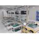 PVC Belt Automated Conveyor Systems 100 kgs/m High Speed Saving Labours