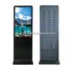 32 Inch Standing LCD Advertising Display , Advertising Media Player Kiosk