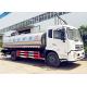 DONGFENG 10cbm Milk Tanker Truck And Trailers 10000L Delivery Transport Truck
