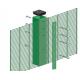 Green Pvc Coated Welded Anti Climb 358 Security Fencing 12.7 * 76.2mm * 4.0mm