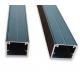 Fixed Window'S Aluminum Track Channel Multiple Color Easy Maintenance
