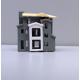 model villa--model praetorium, architectural model, 1:500model quinta,miniature model villa