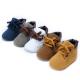 Wholesale Faux suede Soft sole 0-18 months boy ankle baby booties