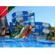 OEM Outdoor Water Park Games Play Sets Swim Pool Tube Slide for Kids