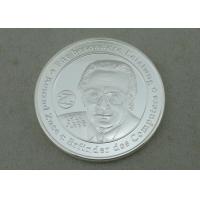 KPS Personalized Coin By Brass Stamped In 3D With Silver Plating