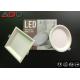 Recessed Anti - Glare LED Round Panel Light 22 Watt SMD2835 3000K 80Ra