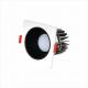 90Ra Black Trim Led Recessed Lighting , 85mm Cutout Led Downlights