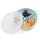 Leak Proof Silicone Feeding Bowl With Lid Suction Bowl Weaning