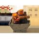 Traditional Bamboo Home Interiors Decoration  Tv Cabinet Living Room Tabletop Indoor Water Fountain With LED