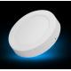 24W led round flat surface mounted panel lighting with CE RoHs led ceiling light