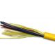 PVC LSZH Fiber Distribution Cable Dia 8.5mm 24 Cores GJFJV-24B1 SM