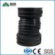 HDPE Corrugated Pipe Fittings Joint Double Wall 90 Degree Elbow Tee