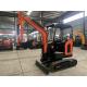 Widely Turning Mini Excavator Machine 1280kg Operating Weight Unit Swing Speed 8rpm