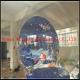 4M inflatable transparent snow globe for exhibition/Inflatable Christmas Snow Globe