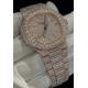 Steel Body Full Iced Out Moissanite Diamond Watch Wrist Watch Handmade