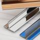 Polished Blue Finished UTL Stainless Steel Tile Trim For Corner Metal Profile