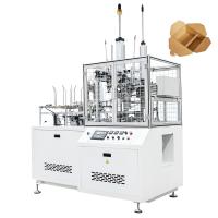 Disposal Paper Take Away Lunch Food Box Making Machine Full Automatic