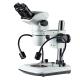 Stereo Zoom Microscope  boom stand Gooseneck LED illumination independent control  6.7X-45X