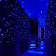 Wedding DJ Booth LED Star Cloth in Blue White Twinkle Light with 8CH Channel