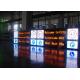 Outdoor Scrolling LED Variable Message Signs Single Pillar Long Life Span