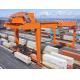 U Type Rail Gantry Double Girder Goliath Crane For Lifting Container