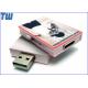 Customized Full Color Digital Printing Sliding Book 16GB USB Thumbdrive