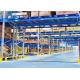 Workshop Pallet Racking Systems , Bridge Type Heavy Duty Storage Shelves