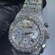 Men Luxury Moissanite Bling Diamond Watch Iced Out VVS For Rapper