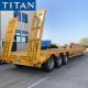 90 ton Hydraulic Modular Multi Axle lowbed semi trailer-TITAN
