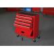 Small Professional Movable Garage Storage Tool Cabinets 4 Drawers With Door