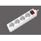 4 Outlets Electrical Extension 1.5M Cable Power Board Socket Holland Type