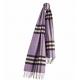 Purple Winter Knit Infinity Scarf For Ladies , Classic Cashmere Knit Fashion Scarf