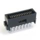 1.27mm Straight 26 Pin Scsi Connector PBT 30％GF UL94V-0 Phosphor Bronze Gold Flash/Sn