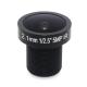 2.1mm 5.0 Megapixel Fisheye CCTV Camera Lens155D Compatible Wide Angle Panoramic CCTV Lens For HD IP Camera M12 Mount