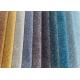 Modern style knitted brushed upholstery linen print fabric for sofa 100%