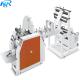 Kraft Paper Bag Making Machine 60-400 Pcs/Min With PLC Touch Screen