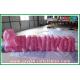 Party Nylon Cloth Red Inflatable Decoration / Inflatable Letters