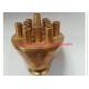 Concentration Water Fountain Nozzles Outdoor Fountain Nozzle Spray 3 - 10m Height Brass Material