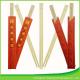 Disposable Twins Bamboo Chopsticks ;  24 cm Nature Sushi Chopsticks； Open Paper Packing