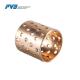 WB802  Sleeve Split Bronze Bearing Bushing With Oil Hole Oil Grooves