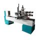Turning Broaching Engraving Wood Lathe Machine with Double Axis Double Blade