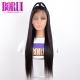 Brazilian Human Hair Lace Front Wigs Straight Silk Top Base 180% Full Density