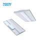 3750LM-6250LM LED Troffer Lights White Powder Painted Steel Housing