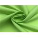 Comfortableful 100% P Breathable Outdoor Fabric , Green Water Resistant Fabric