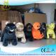 Hansel giant plush animals kids riding coin operated amusement rides electric toys cars for kids battery operated ride