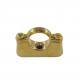 Brass Pipe Clamp 28mm Casting Bronze Screw Easy For Fixation
