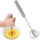 Home Kitchen Utensils Whisk SS Hand Push Egg Beater Mixer