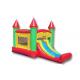 Colorful Inflatable Bounce House Slide Combo Convenient Air Flap With Durable Zippers